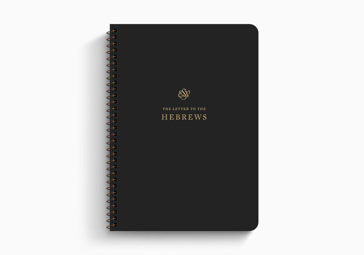Hebrews ESV Scripture Journal, Spiral-Bound Edition - (Paperback)