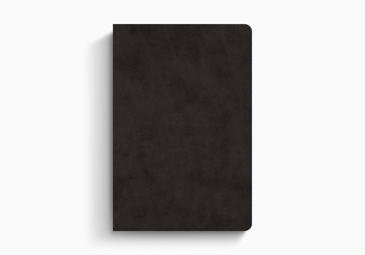 ESV Single Column Heritage Bible (Trutone, Black) - (Leather Bound)