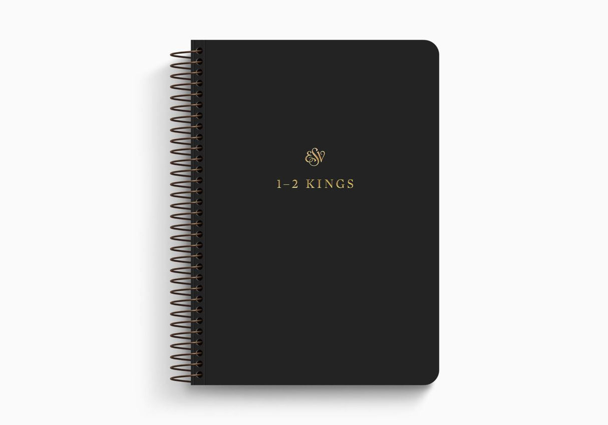 1-2 Kings ESV Scripture Journal, Spiral-Bound Edition - (Paperback)
