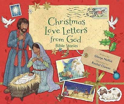 Christmas Love Letters from God, Updated Edition - by Glenys Nellist (Hardcover)