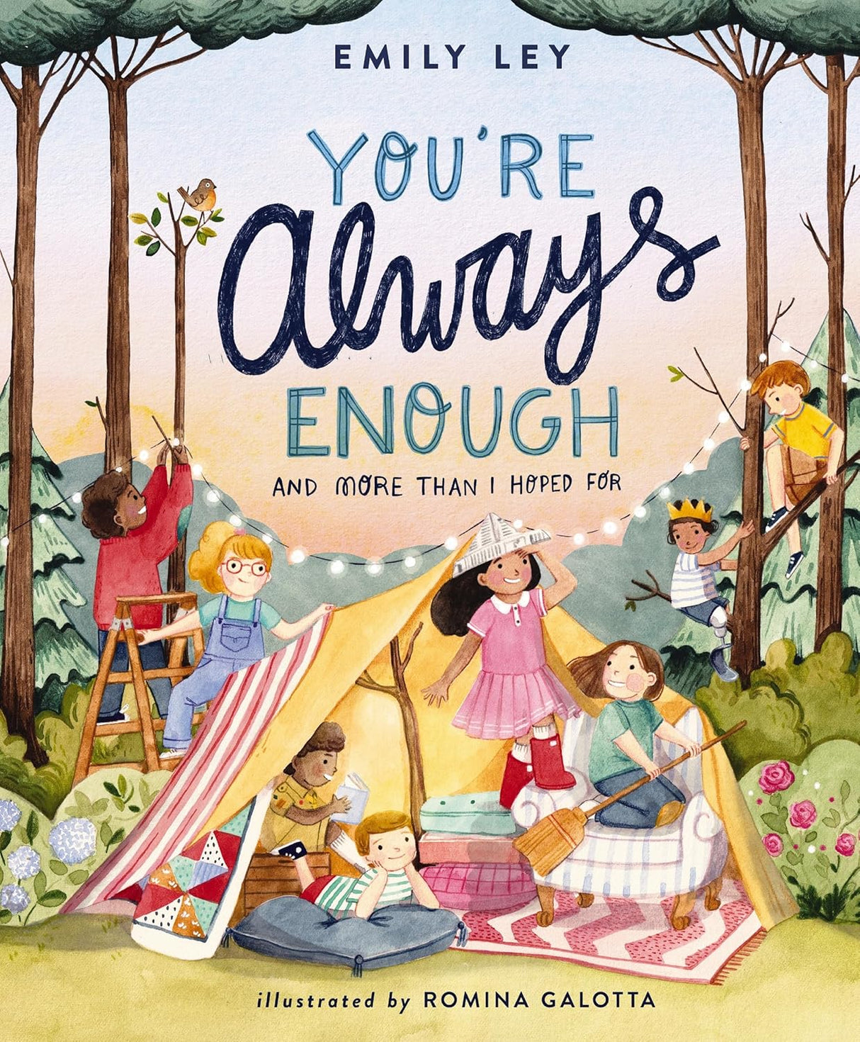 you're always enough and more than I hoped for
