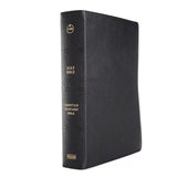 CSB Study Bible, Holman Handcrafted Collection, Black Premium Goatskin