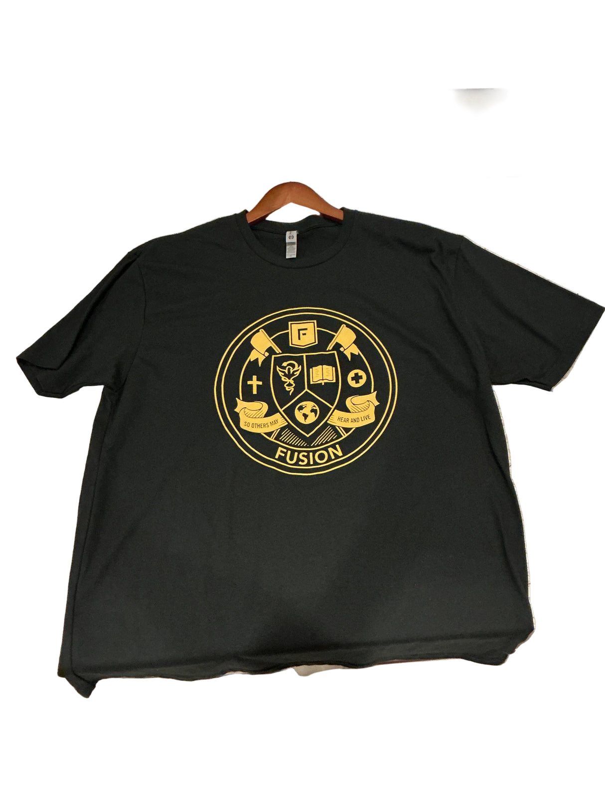 FUSION Shield Tee Black