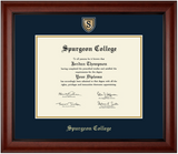 Engraved Medallion Diploma Frame (Bachelors)
