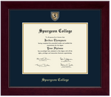 Engraved Medallion Diploma Frame (Bachelors)