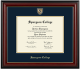 Engraved Medallion Diploma Frame (Bachelors)