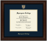 Engraved Medallion Diploma Frame (Bachelors)