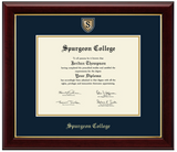 Engraved Medallion Diploma Frame (Bachelors)