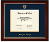 Engraved Medallion Diploma Frame (Bachelors)