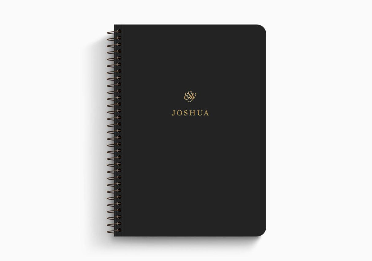 Joshua ESV Scripture Journal, Spiral-Bound Edition - (Paperback)