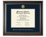 Engraved Medallion Diploma Frame (Doctoral/DMin)