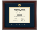Engraved Medallion Diploma Frame (Doctoral/DMin)