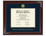 Engraved Medallion Diploma Frame (Doctoral/DMin)