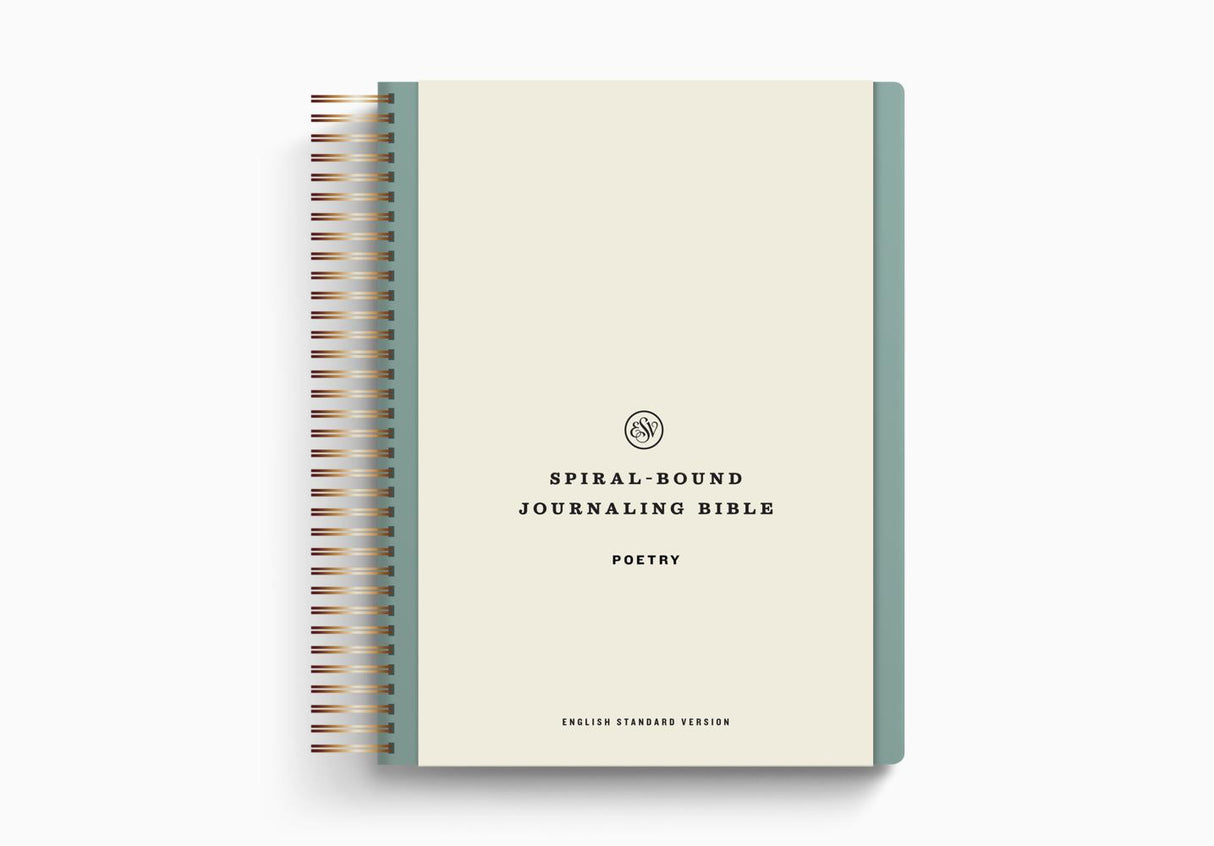 ESV Spiral-Bound Journaling Bible, Poetry (Hardcover)