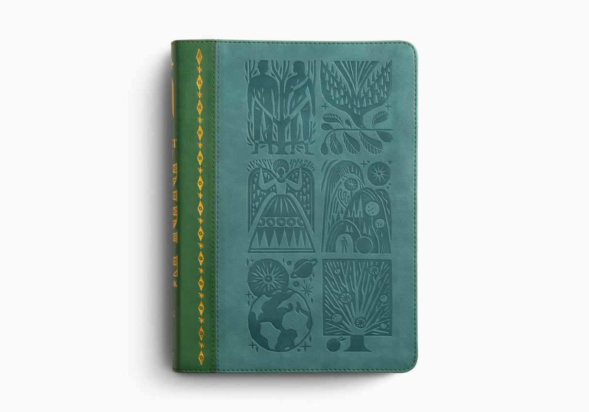 The Biggest Story Bible Storybook (Trutone) - by Kevin DeYoung (Leather Bound)