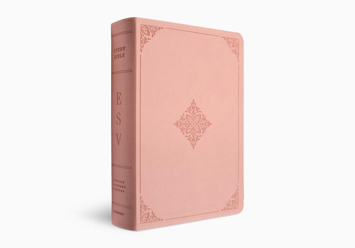 ESV Study Bible, TruTone, Blush Rose
