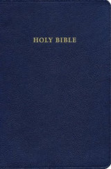 ESV Topaz Reference Bible Goatskin Dark Blue