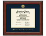 Engraved Medallion Diploma Frame (Doctoral/DMin)