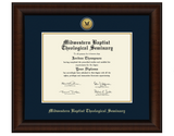 Engraved Medallion Diploma Frame (Doctoral/DMin)