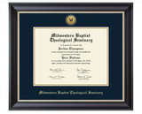 Engraved Medallion Diploma Frame (Doctoral/DMin)