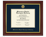 Engraved Medallion Diploma Frame (Doctoral/DMin)