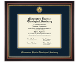 Engraved Medallion Diploma Frame (Doctoral/DMin)