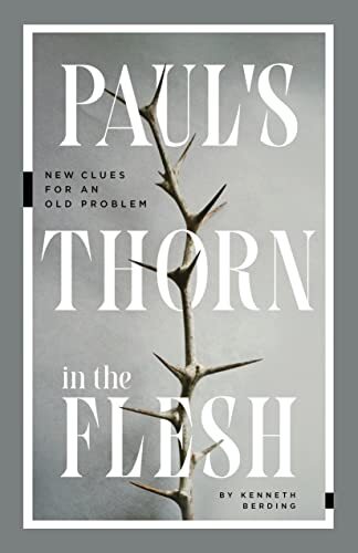 Probing the mystery of Satan's messenger Paul's enigmatic thorn in the flesh in 2 Corinthians has baffled interpreters for centuries. Many offer suggestions as to the identity of Satan's messenger; others despair that the puzzle is unsolvable. In Paul's T