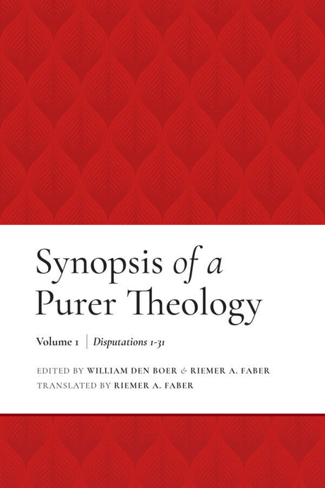 An affordable, two-volume English translation of the classic work of Reformed orthodoxy, popularly known as the Leiden Synopsis.