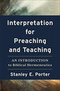 An Introduction to Biblical Hermeneutics

Renowned biblical scholar Stanley Porter offers an accessible introduction to hermeneutics to help students and pastors better interpret and understand God's Word. This book focuses on various levels of int