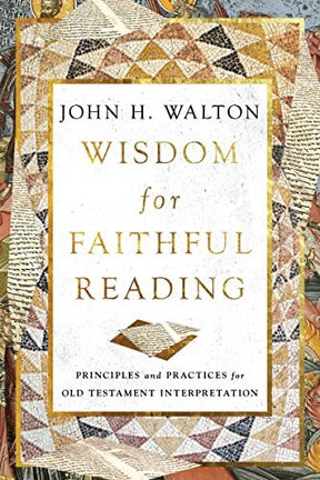Principles and Practices for Old Testament Interpretation


The church has often lost its way in reading the Old Testament for lack of sound principles of interpretation. John Walton offers a consistent approach to give us confidence as faithful interpret