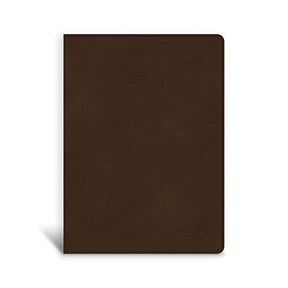 The ​CSB Single-Column Wide-Margin Bible​ features an elegant single-column page design with wide margins to record notes, reflections, prayers, or insights. Printed on high-quality Bible paper to enhance readability, this Bible is perfect for devotional 