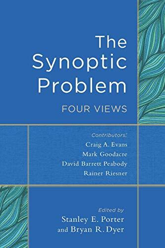 Four Views

Leading Scholars Debate a Key New Testament Topic The relationship between Matthew, Mark, and Luke is one of the most contested topics in Gospel studies. How do we account for the close similarities--and differences--in the Synoptic Gospels? I