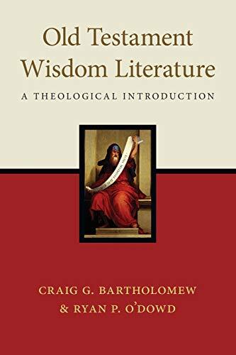 Old Testament Wisdom Literature PB