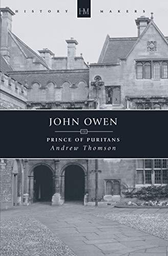 Prince of Puritans

John Owen (1616-1683) was one of the defining theologians in the Christian era. Andrew Thomson uses various sources for this biography including Owen's adversaries 'who could not be silent on so great a name or withhold reluctant prais