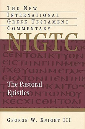 Knight's study on the Pastoral Epistles is part of The New International Greek Testament Commentary, a series based on the UBS Greek New Testament, which seeks to provide thorough exegesis of the text that is sensitive to theological themes as well as to 