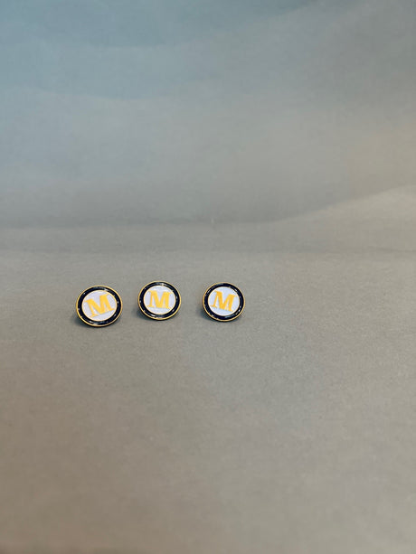 Soft enamel pin, 0.75", quantity of 1