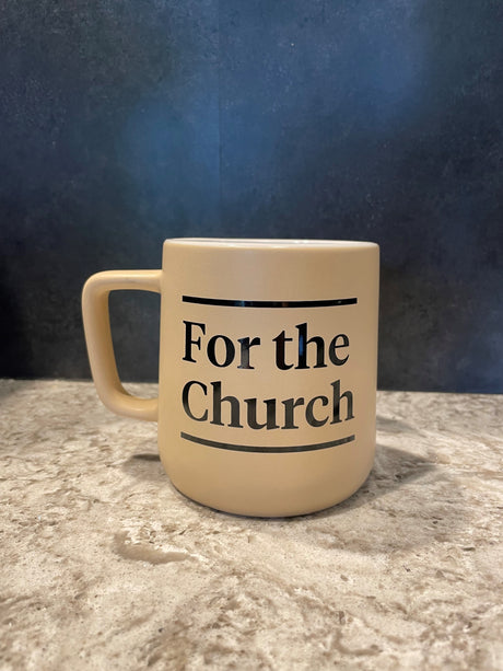 12oz ceramic mug.