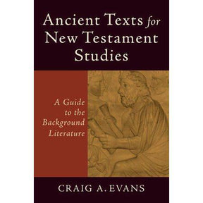 Ancient Texts for New Testament Studies is a comprehensive guide to the background literature written by Craig A. Evans. This book provides valuable insights into the ancient texts that are relevant to the study of the New Testament. It is available in pa