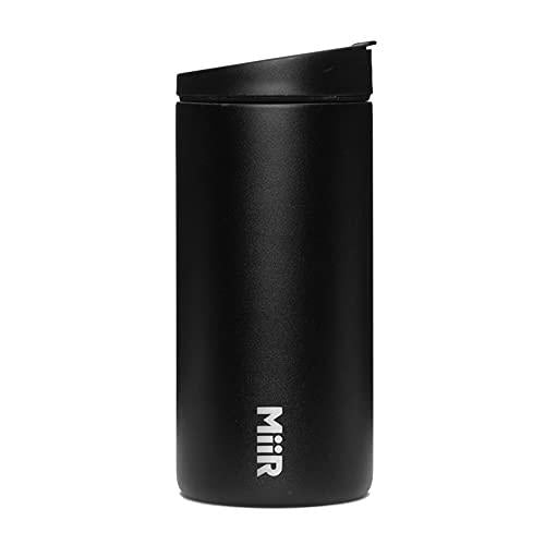 MIIR, Travel Tumbler, Vacuum Insulated, Leakproof, Stainless Steel Construction, Black