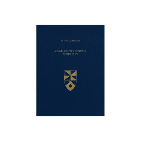 Latin-English Opera Omnia: Summa Contra Gentiles, Books III & IV is a paperback book that is part of the Latin-English Opera Omnia series. This book features the Latin and English translations of Books III & IV of Summa Contra Gentiles. It is a valuable r