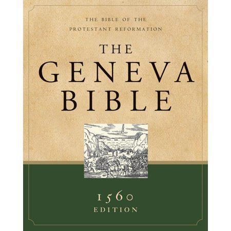 The Geneva Bible: The Bible of the Protestant Reformation is a facsimile of the 1560 edition. This hardcover book is a faithful reproduction of the original edition, making it a valuable resource for scholars and history enthusiasts. The Geneva Bible was 