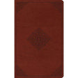 The ESV Large Print Value Thinline Bible is a beautifully designed and well-crafted book that is perfect for those who prefer a larger print size. This Bible features a tan cover with an elegant ornament design, adding a touch of style to your reading exp