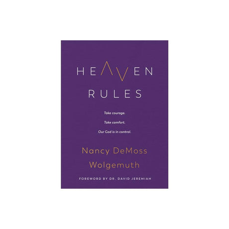 Heaven Rules by Nancy Demoss Wolgemuth is a captivating book that explores the topic of heaven and its significance in our lives. In this hardcover edition, Nancy Demoss Wolgemuth shares her insights and biblical teachings on the subject, providing reader