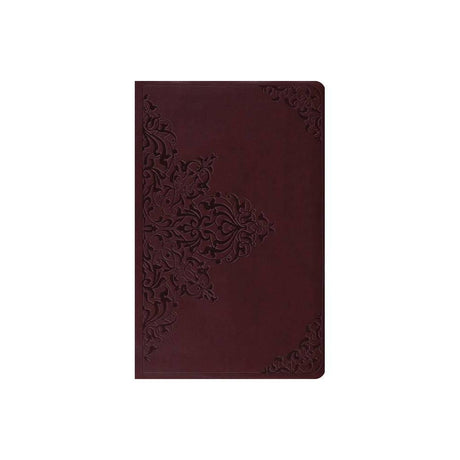 The ESV Premium Gift Bible is a beautifully designed Bible that makes for a perfect gift. It features a chestnut-colored TruTone cover with a filigree design, giving it an elegant and sophisticated look. This Bible is in the English Standard Version (ESV)