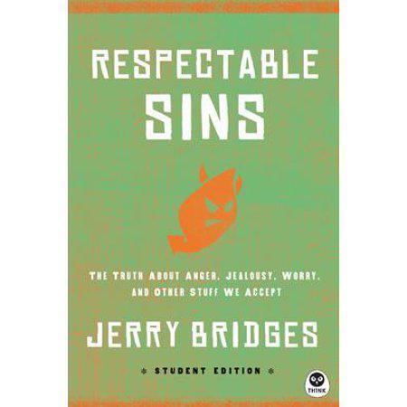 Respectable Sins Student Edition: The Truth about Anger, Jealousy, Worry, and Other Stuff We Accept is a thought-provoking book written by Jerry Bridges. This student edition explores the truth behind various respectable sins such as anger, jealousy, and 
