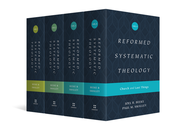 <p>Accessible, Four-Volume Set Covers the Entire Scope of Systematic Theology</p><p><br/></p><p>Theology is not just an academic subject—it is also a spiritual practice. In the 4-volume <em>Reformed Systematic Theology </em>set, authors Joel R. Beeke and 