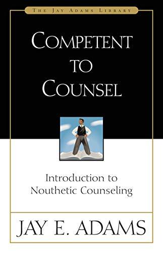 Introduction to Nouthetic Counseling

A Classic in the Field of Christian Counseling Competent to Counsel has helped thousands of pastors, students, laypersons, and Christian counselors develop both a general approach to Christian counseling and a specifi