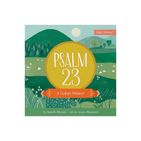 Psalm 23 - (Baby Believer) by Danielle Hitchen is a beautifully illustrated board book that introduces young children to the beloved Psalm 23. Written in a colors primer format, this book uses vibrant illustrations and simple language to teach children ab