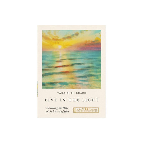 "Live in the Light - (IVP Bible Study Experience)" by Tara Beth Leach is a comprehensive Bible study guide presented in a paperback format. This book offers an insightful and engaging experience for readers looking to deepen their understanding of the Bib