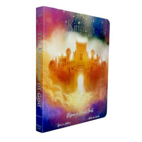 The Kingdom of God Rhyming Board Book by Tyler Van Halteren is a delightful board book that creatively narrates the story of God's Kingdom through beautiful rhymes. This engaging book offers a bird's eye view of the Bible, making it perfect for young chil
